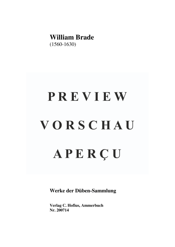 gallery: Choral mit Variationen, , (Violine und Basso Continuo)