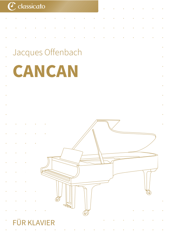Produktbild zu: Cancan - vereinfachte Fassung des berühmten Galop infernalJacques Offenbach