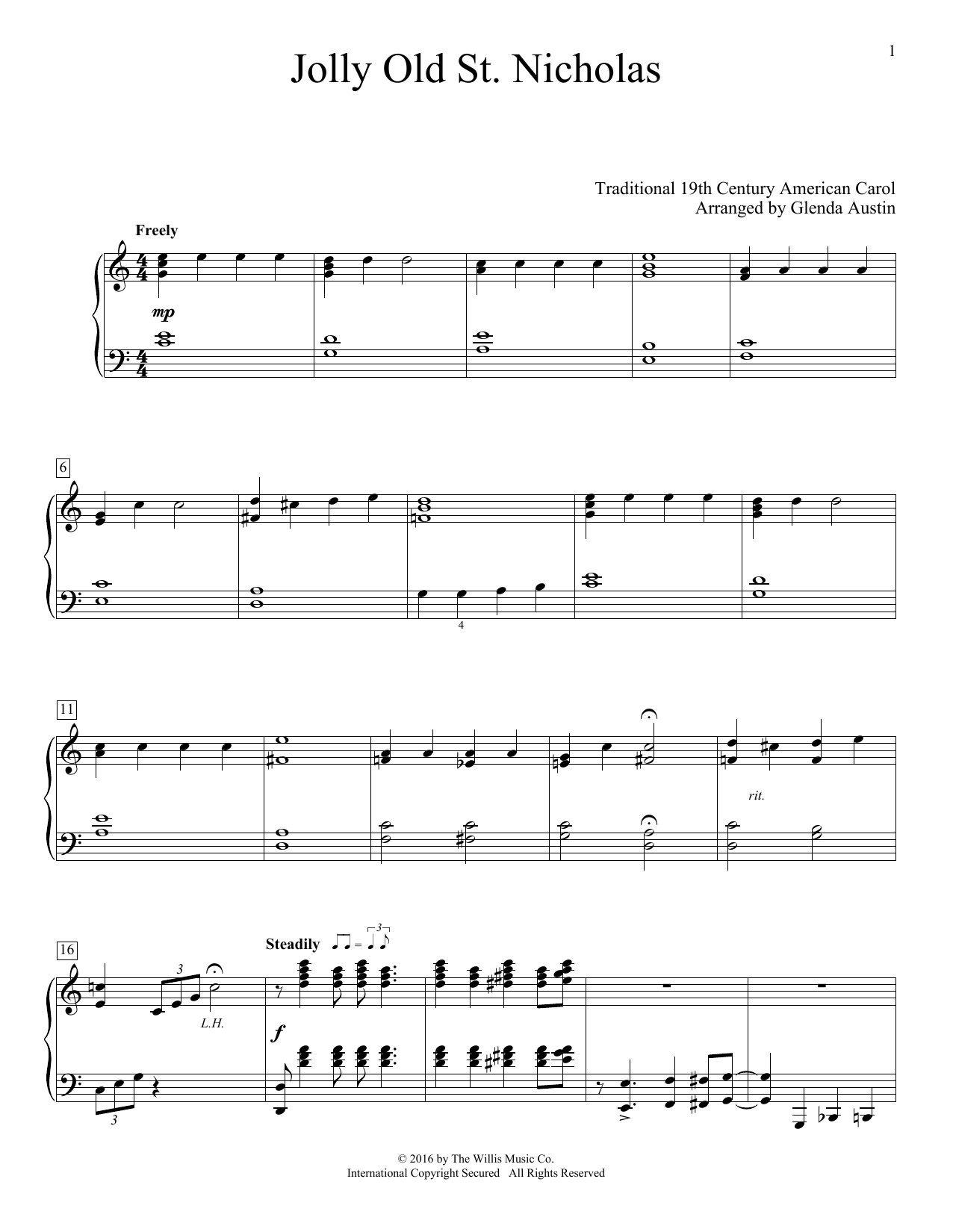 Produktbild zu: Jolly Old St. Nicholas
