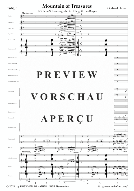 gallery: Mountain of Treasures, , (large wind orchestra)