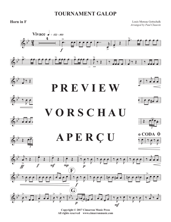 gallery: Tournament Galop , , (Brass quintet)