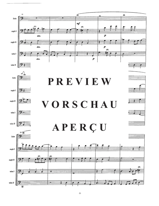 Product gallery: Page 4 of 18 Qvem uidistis pastores , , (Tuba Quartet EETT + Euphonium Solo)