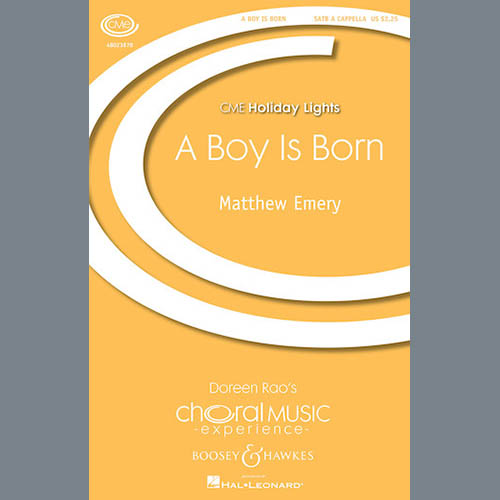 Product picture to: A Boy Is Born