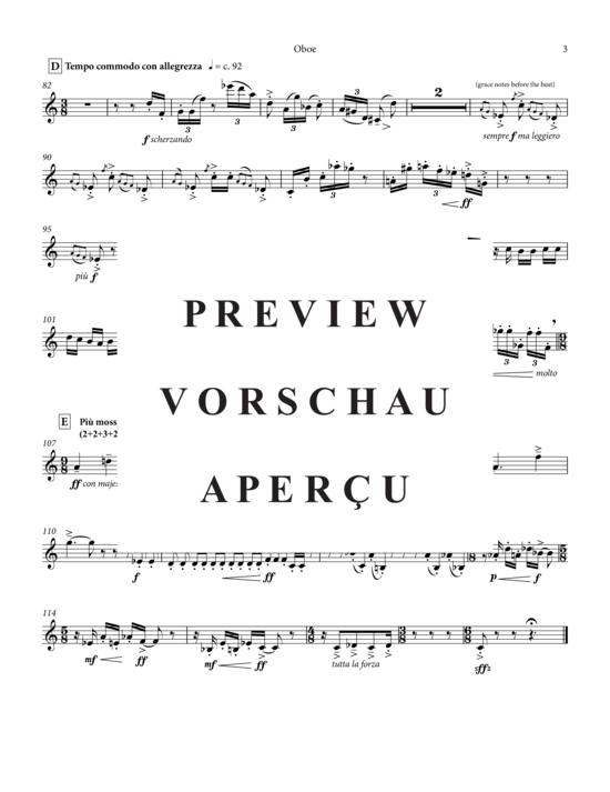 Product gallery: Page 14 of 21 Collages , , (Woodwind trio for oboe, clarinet in Bb + bassoon)