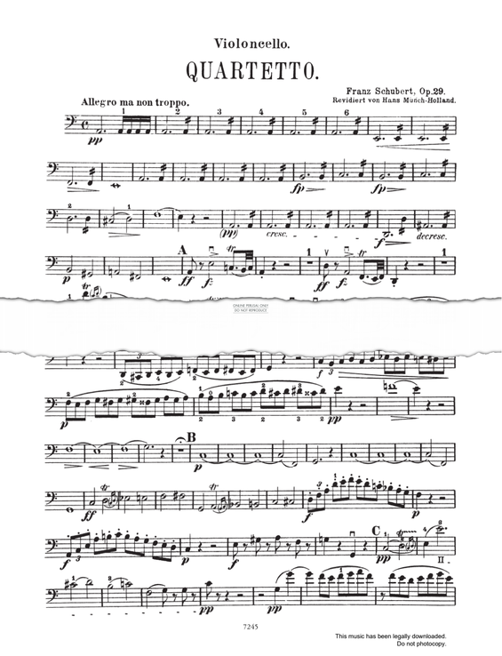 Produktgalerie: Seite 1 von 1 String Quartets Complete Band I, Franz Schubert, Violoncello