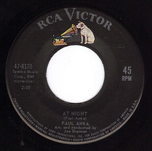 cover: A Steel Guitar And A Glass Of Wine, Paul Anka
