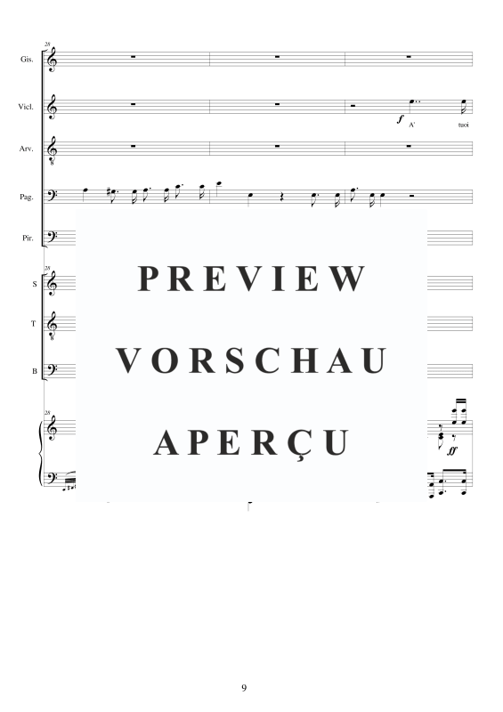 Produktgalerie: Seite 10 von 11 I Lombardi - (Act 1- Scenes VII-VIII-IX), , Gemischter Chor, Soli und Klavier