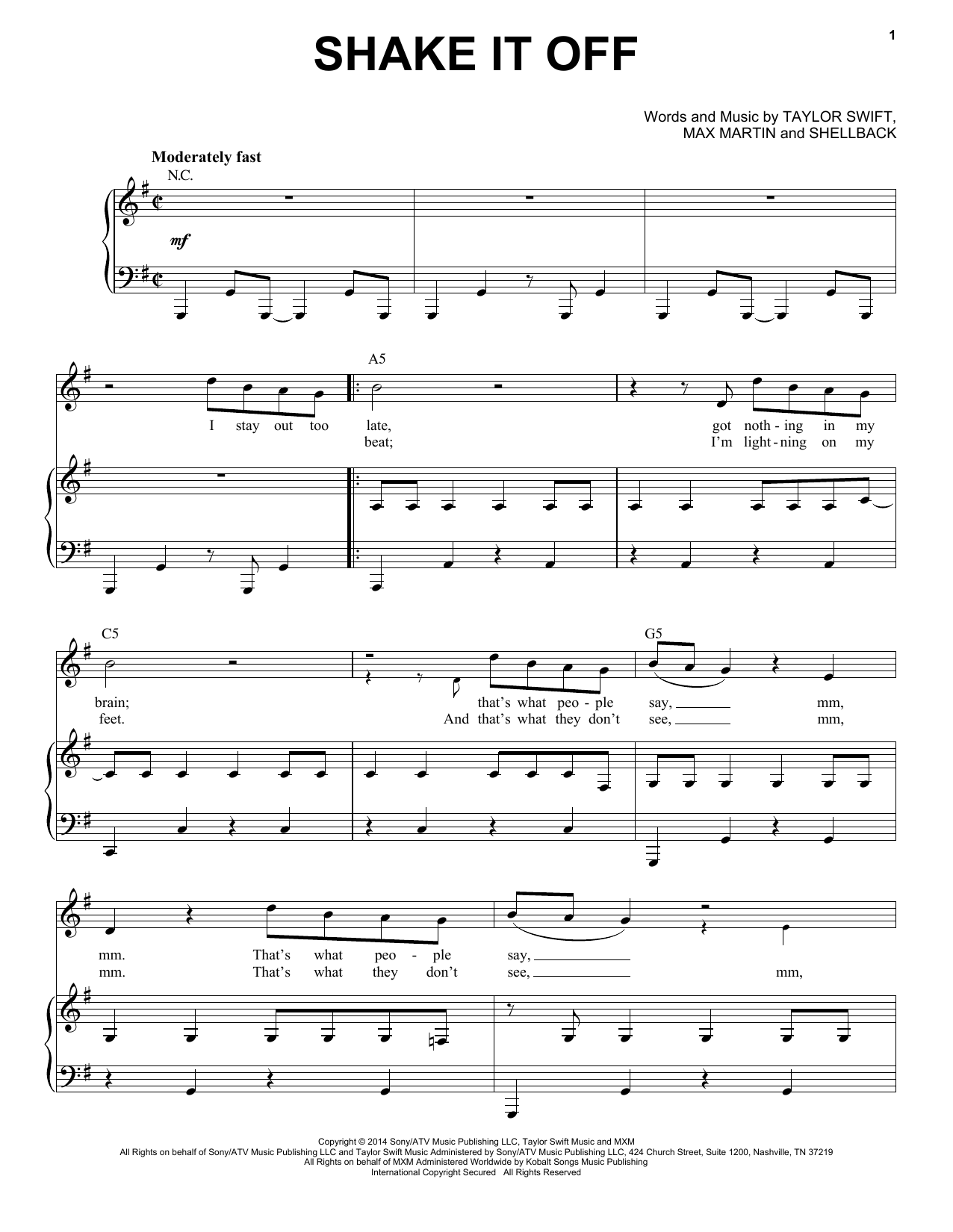 Produktbild zu: Shake It Off