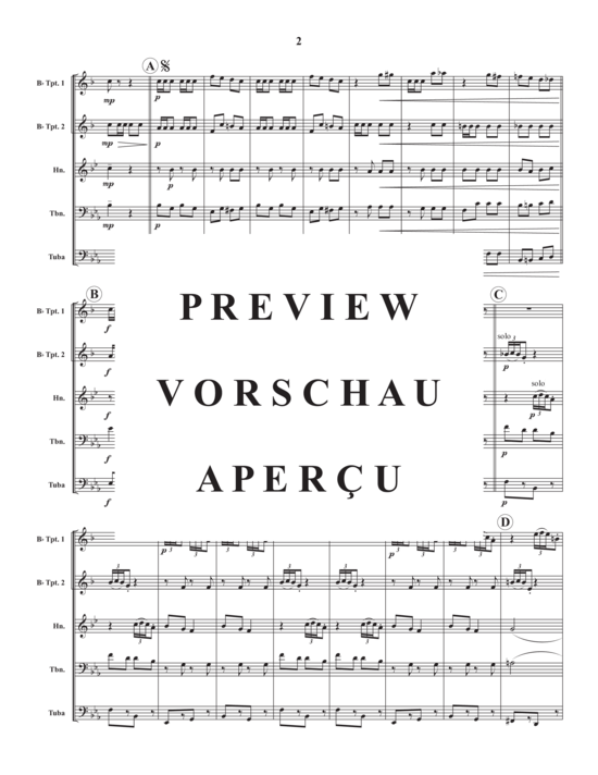 gallery: Tournament Galop , , (Brass quintet)