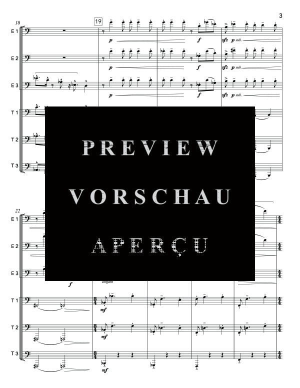 Produktgalerie: Seite 7 von 11 Gobsmacked, , (3x Euphonium 4x Tuba)