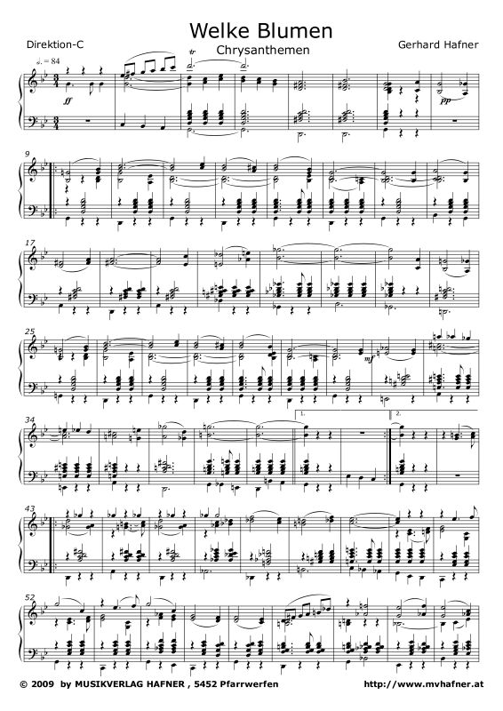 Product gallery: Page 1 of 11 Welke Blumen - Konzertwalzer, , (large wind orchestra)