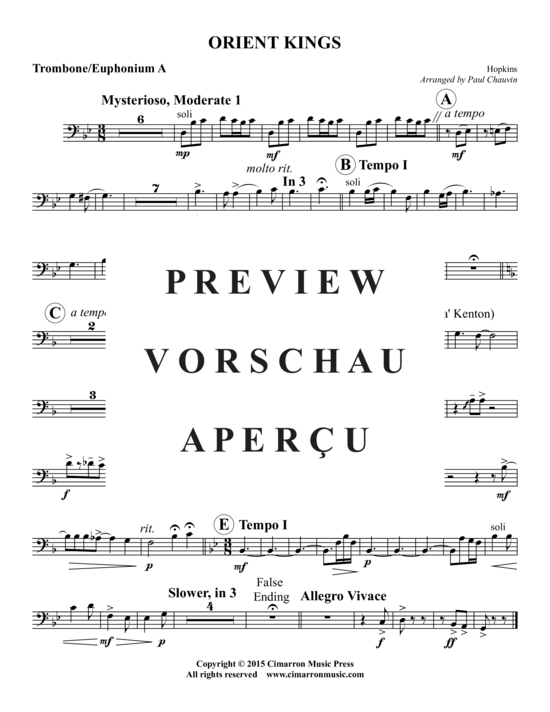 Produktgalerie: Seite 10 von 16 Orient Kings , , (Doppel Blechbläserquintett)