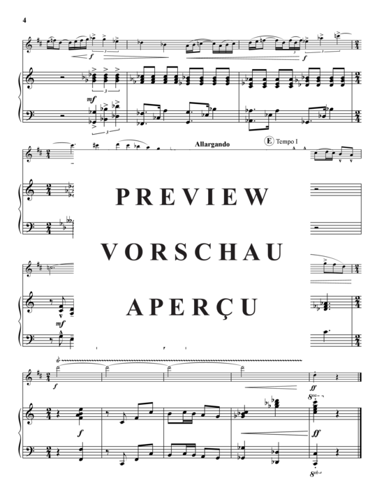 Product gallery: Page 5 of 7 Urban Idyll , , (clarinet in Bb + piano)