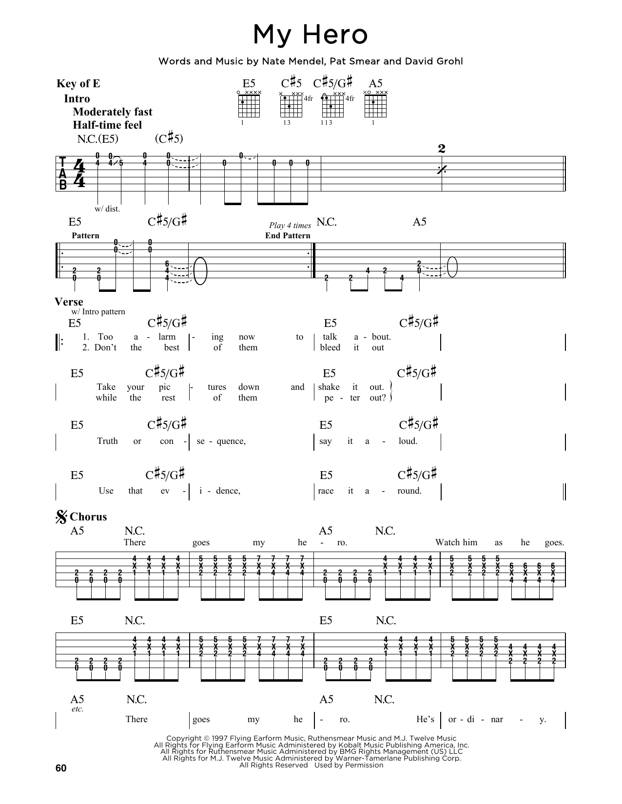 Produktgalerie: Seite 1 von 1 My Hero, Foo Fighters