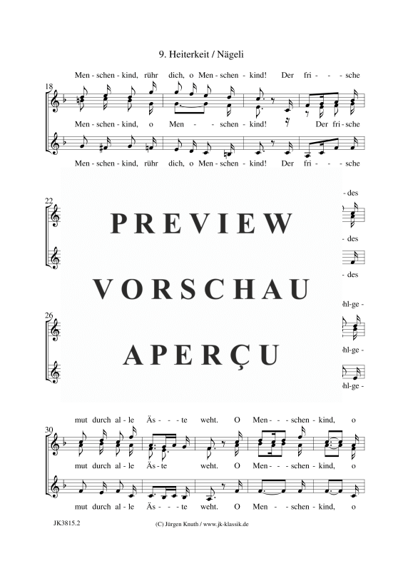 gallery: Heiterkeit , , (Frauenchor SSA)