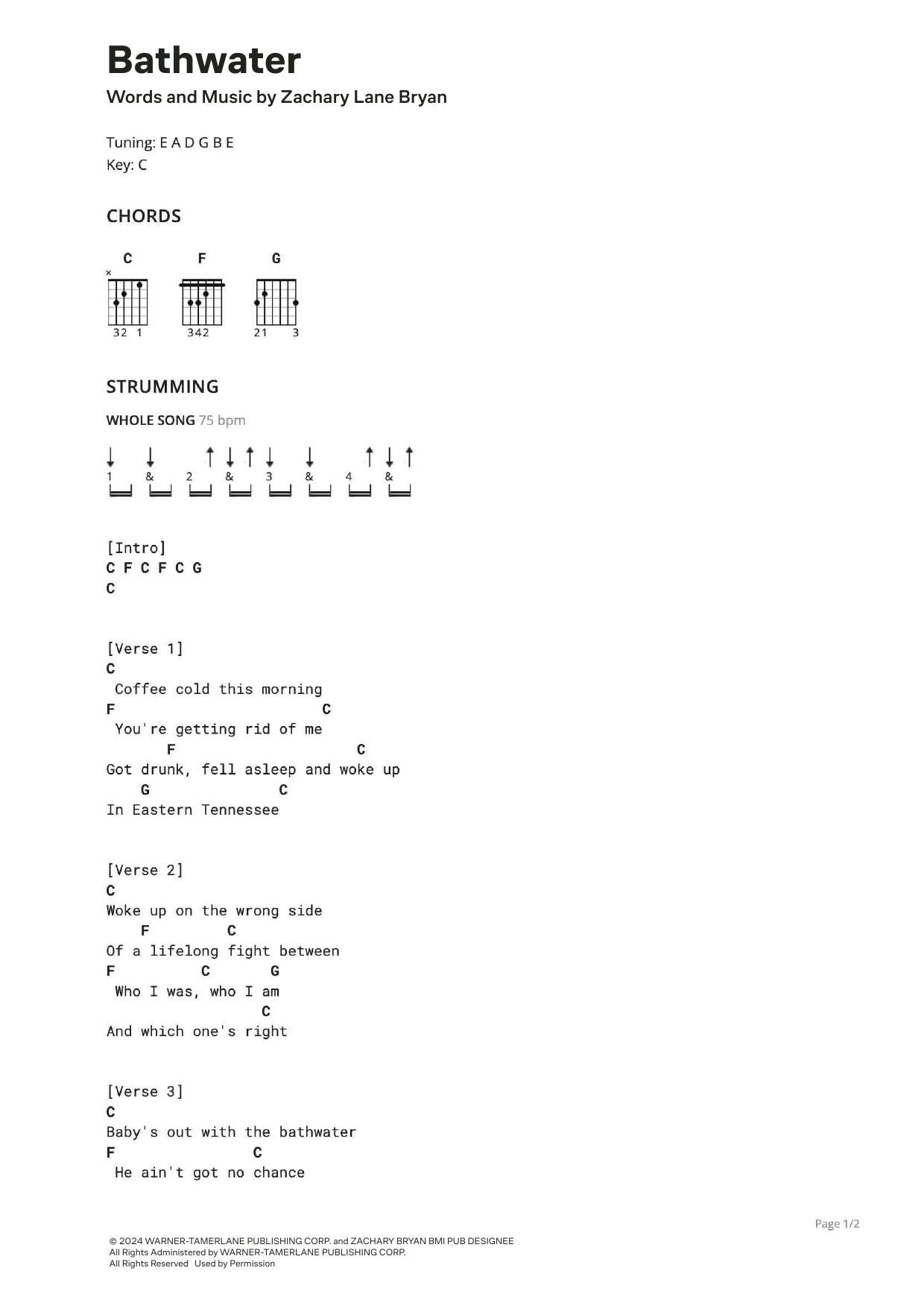 Produktbild zu: Bathwater