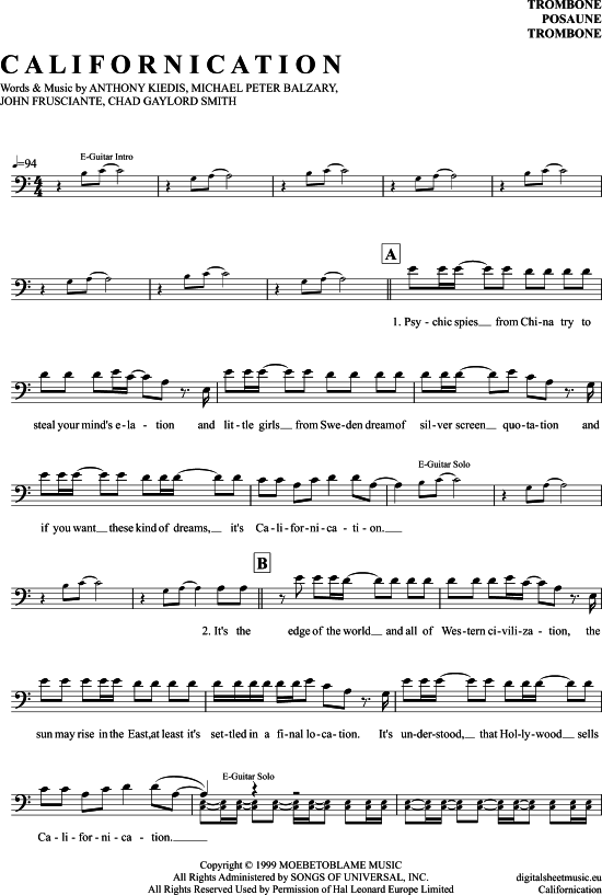 Product picture to: Californication Red Hot Chili Peppers