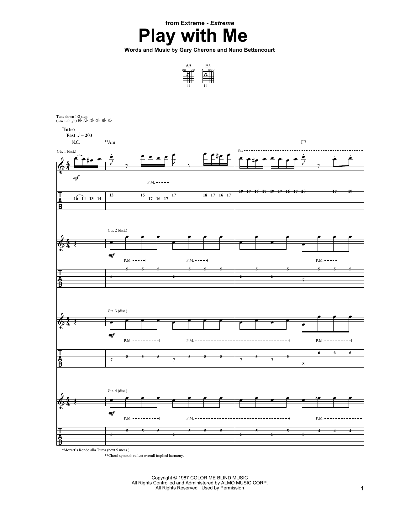 Produktgalerie: Seite 1 von 1 Play With Me, Extreme, Gitarre