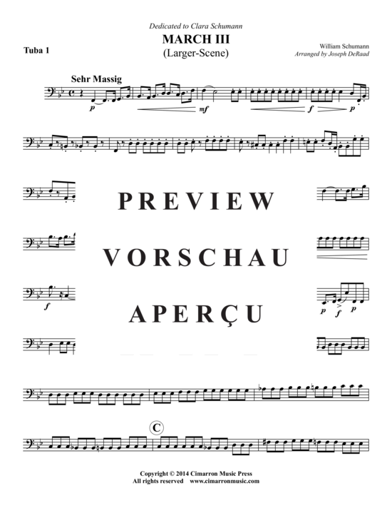 Product gallery: Page 14 of 17 Marsch III , , (2x Baritone, 2x Tuba)