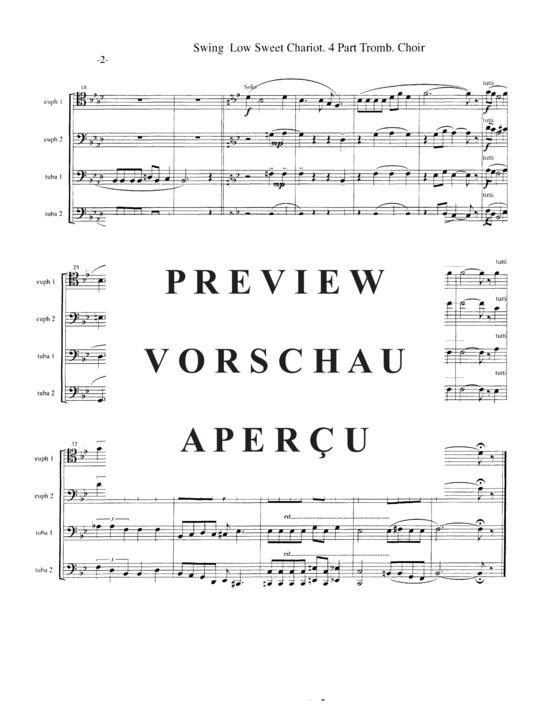 Product gallery: Page 4 of 20 Drei Spirituals , , (Tuba Quartett EETT)