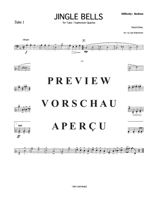 Product gallery: Page 9 of 10 Jingle Bells , , (Tuba Quartett EETT)
