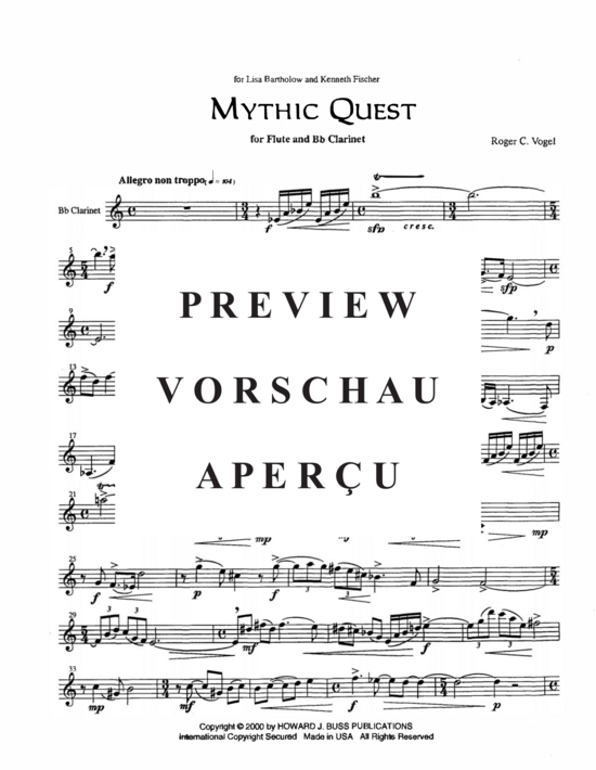 gallery: Mythic Quest , , (Flöte und Klarinette)