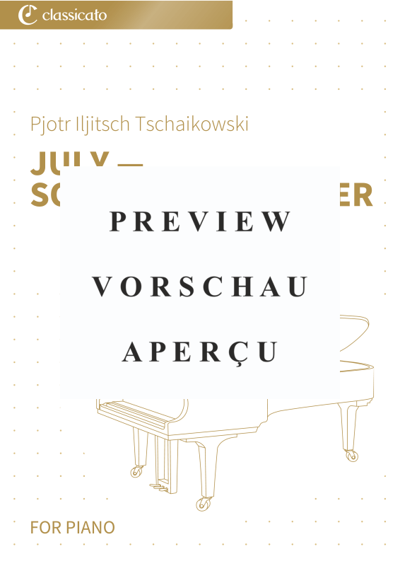 Product gallery: Page 2 of 5 July - Song of the Reaper - simplified version, , Piano Solo