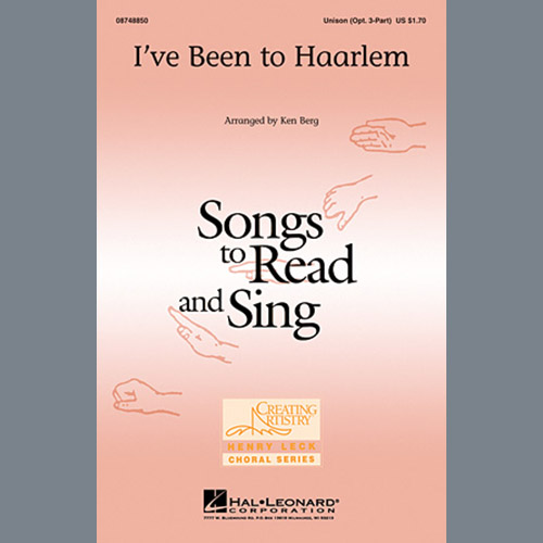 cover: I've Been To Haarlem, Ken Berg