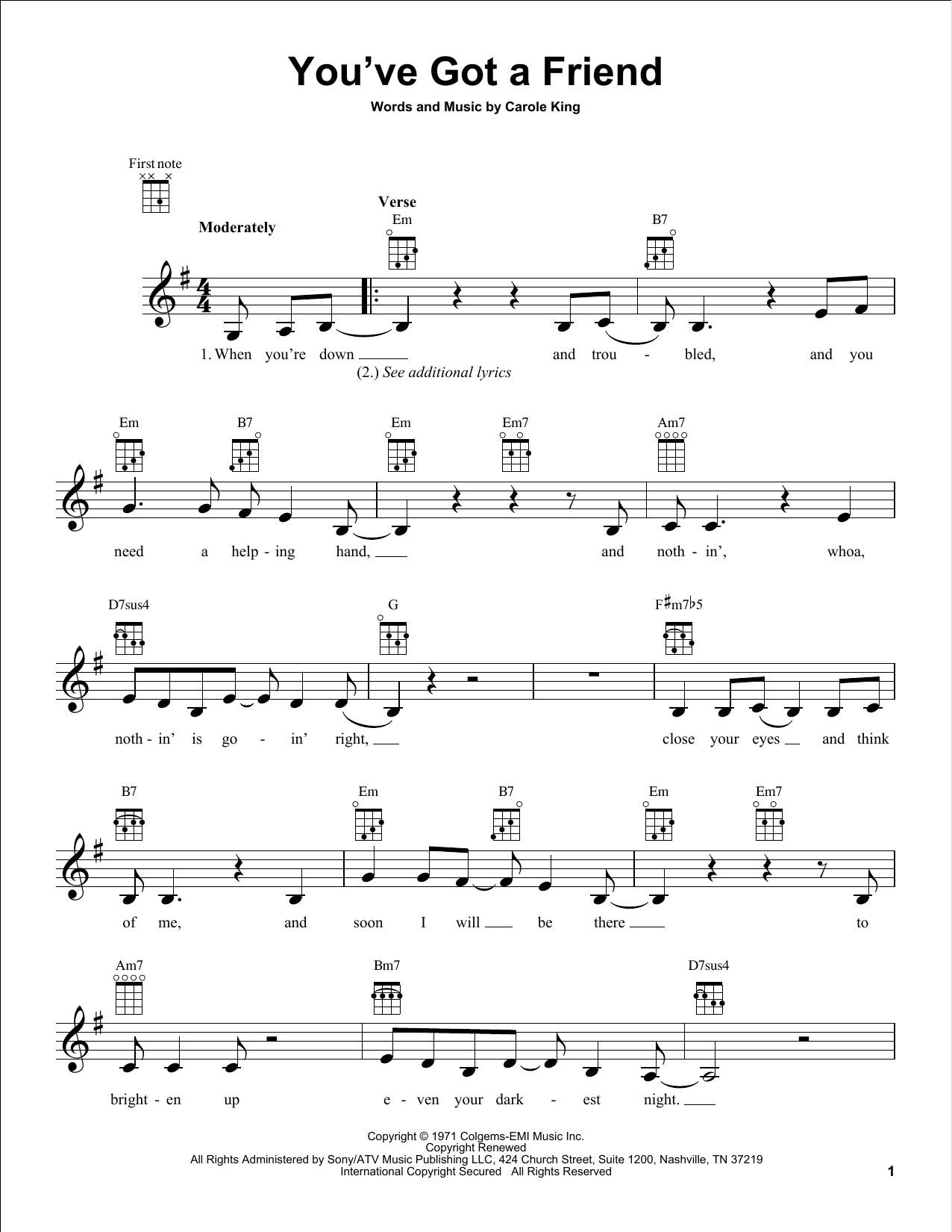 Product gallery: Page 1 of 1 You've Got A Friend, James Taylor