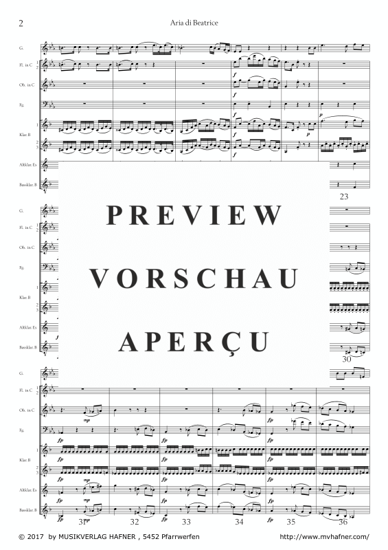 Product gallery: Page 6 of 11 Aria di Beatrice, , (Mixed ensemble)