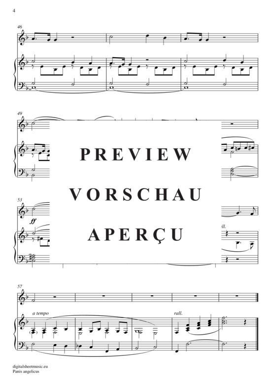 Product gallery: Page 5 of 5 Panis angelicus , , (Oboe + Keyboard)