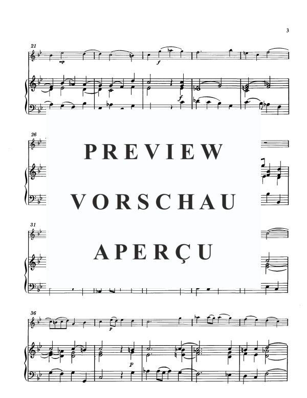 Produktgalerie: Seite 6 von 11 Sonate IV in C-Moll, , Horn in F und Klavier