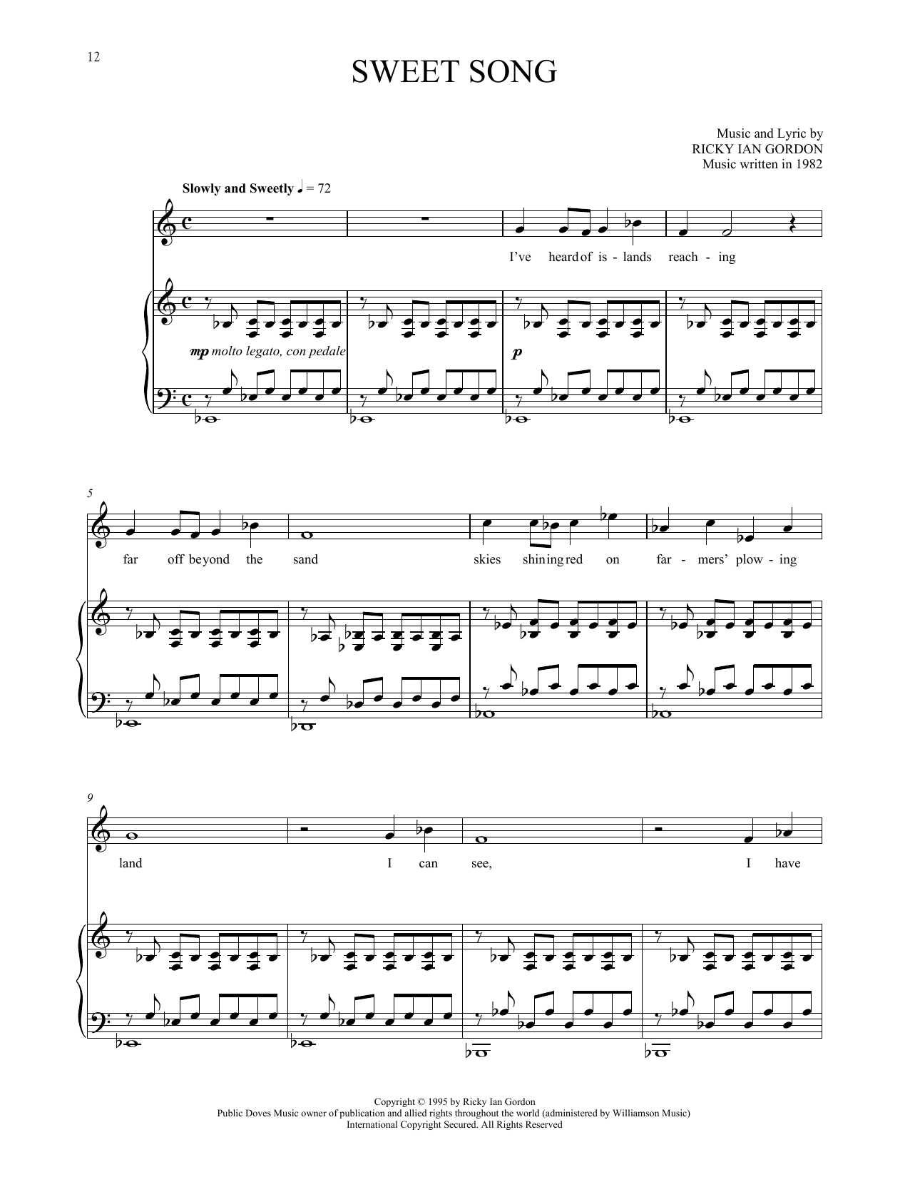 Produktbild zu: Sweet Song