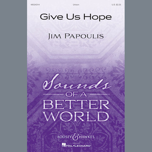 cover: Give Us Hope, Jim Papoulis, Chor