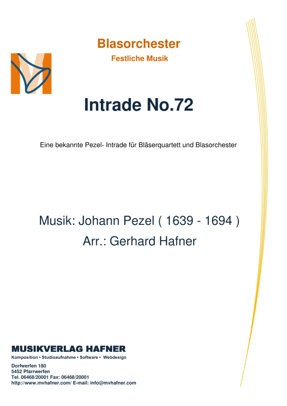 Product picture to: Intrade No.72Johann Pezel