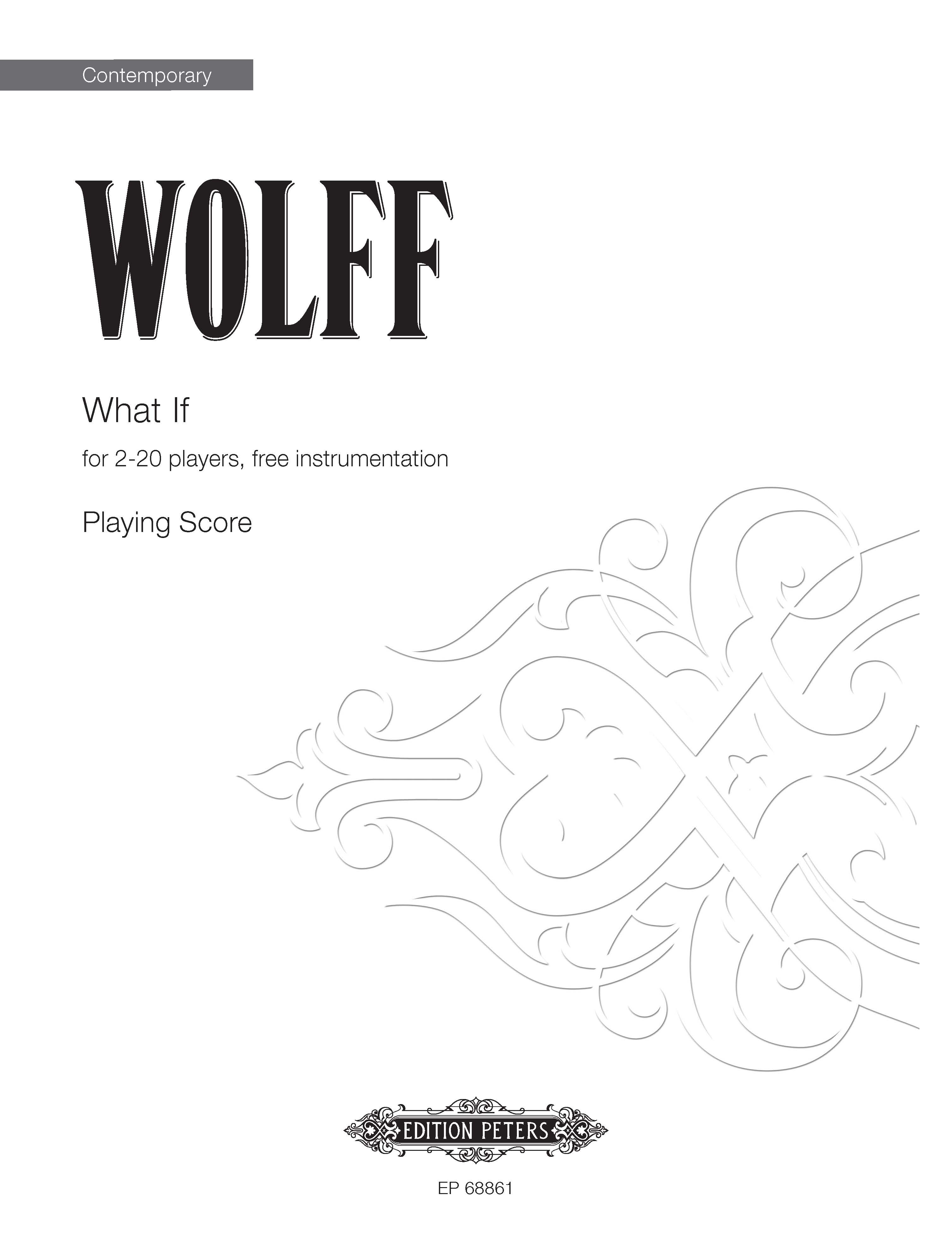 cover: What If, Christian Wolff