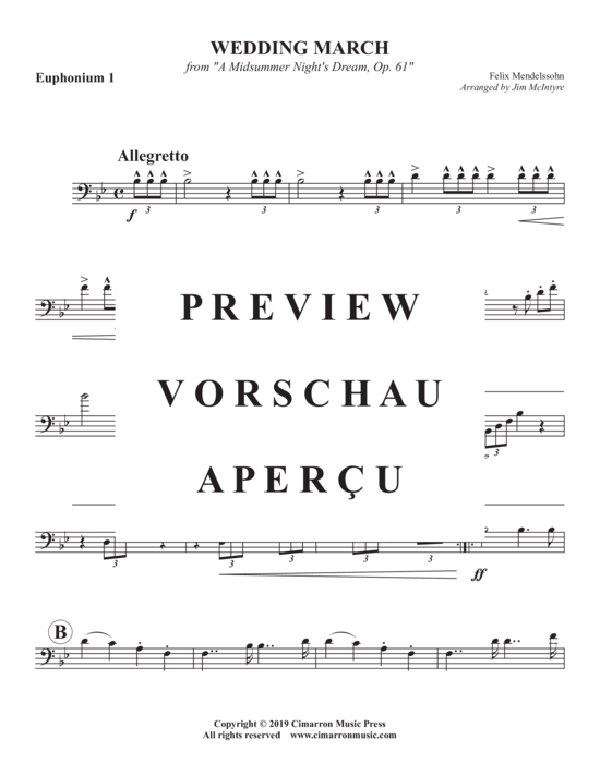 Product gallery: Page 6 of 17 Wedding March , , (Tuba Quartett EETT)
