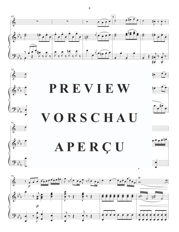 Product gallery: Page 9 of 11 Horn Concerto K. 417 (No. 2), , Horn In F and Piano