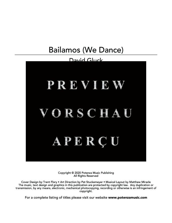 Product gallery: Page 3 of 11 Bailamos (We Dance), , (Trombone quartet)