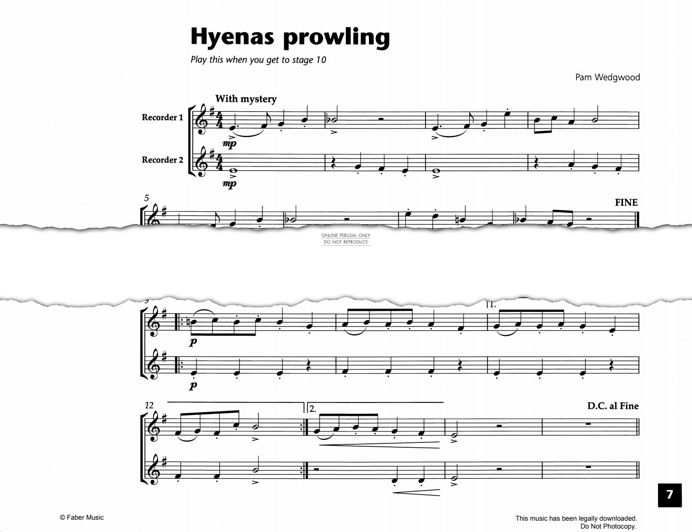 Product gallery: Page 1 of 1 Hyenas Prowling, 