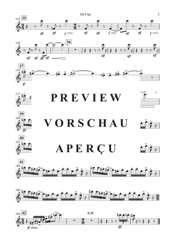 Produktgalerie: Seite 5 von 5 Sensemaya , , (Klarinette in Es)