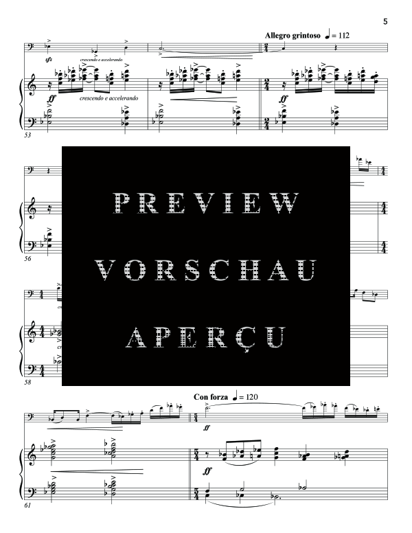 Product gallery: Page 9 of 11 Phonema, , (trombone and piano)