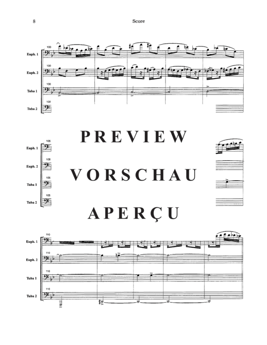 Product gallery: Page 12 of 21 Elegy and Presto , , (Tuba Quartett EETT)