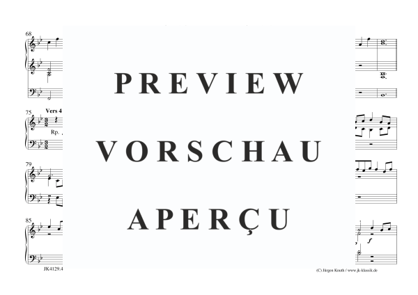 gallery: Nun laßt uns Gott dem Herren (Partita), , Orgel Solo
