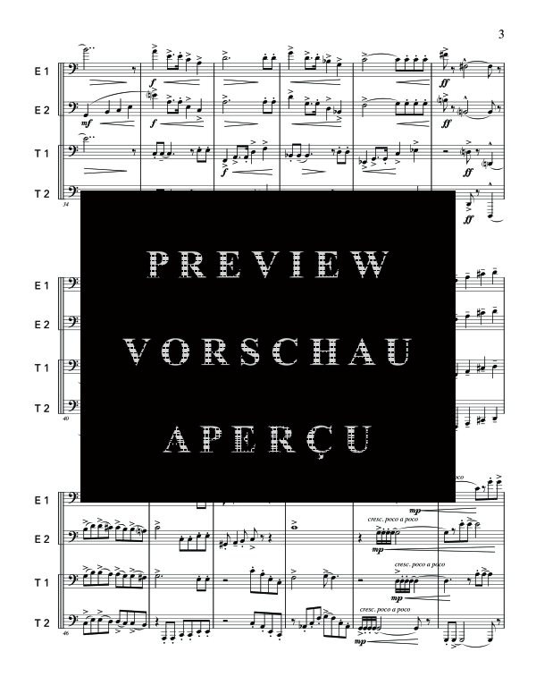 Product gallery: Page 7 of 11 Tuba Quartet, Op. 59, , (Tuba Quartett EETT)