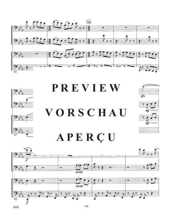 Product gallery: Page 18 of 21 Tuba Quartet No. 1 , , (Tuba Quartett EETT)