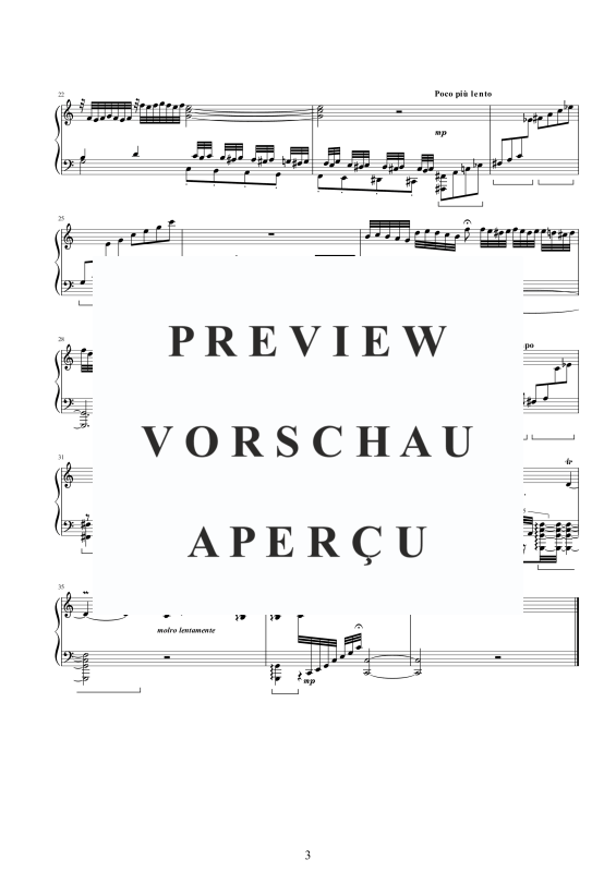 Produktgalerie: Seite 4 von 4 Fantasia in C-Dur BWV Anh. 87, , Klavier Solo