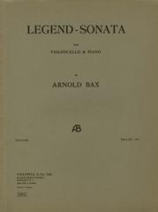 cover: Legend Sonata, Arnold Bax, Violoncello