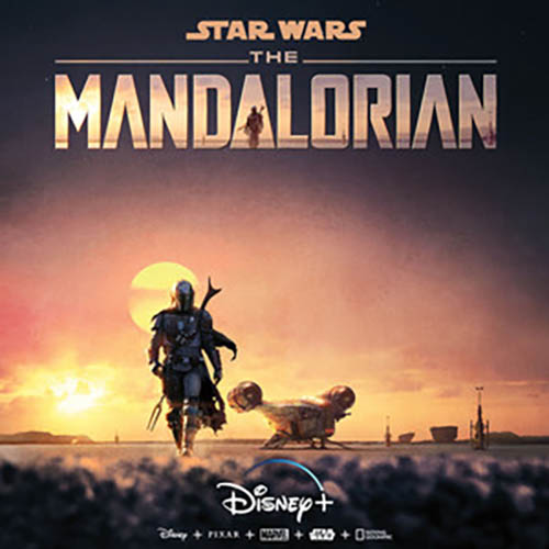 cover: A Warrior's Death (from Star Wars: The Mandalorian), Ludwig Göransson, Klavier