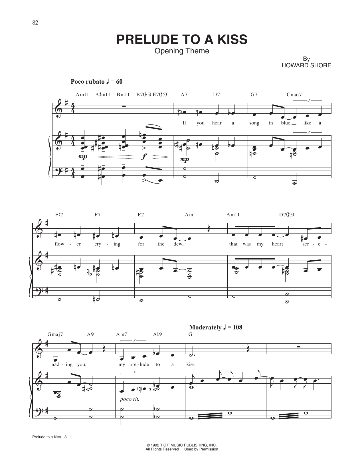 Product picture to: Prelude To A Kiss (Main Title)